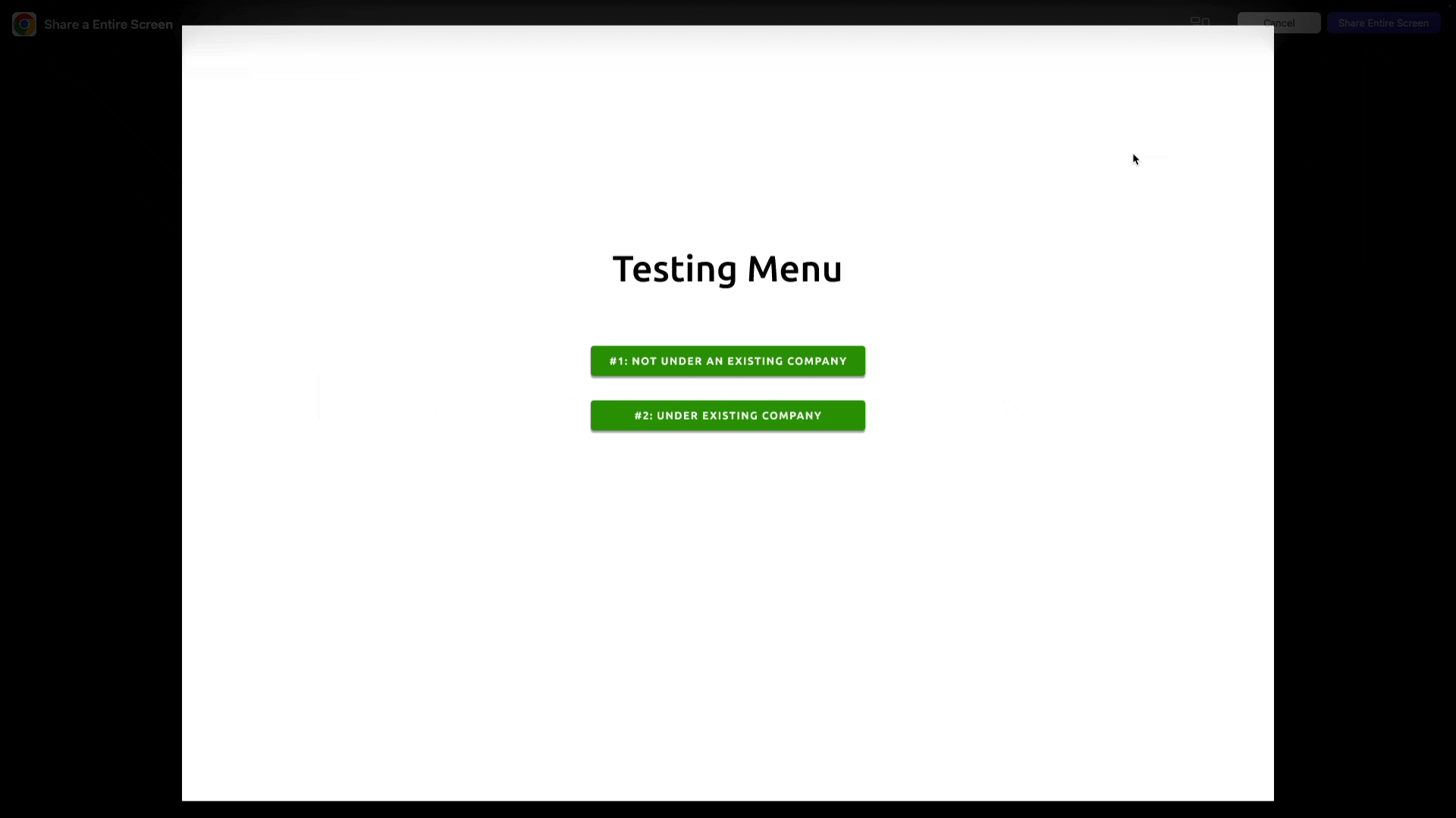 Prototype recording — navigating the platform as a vendor