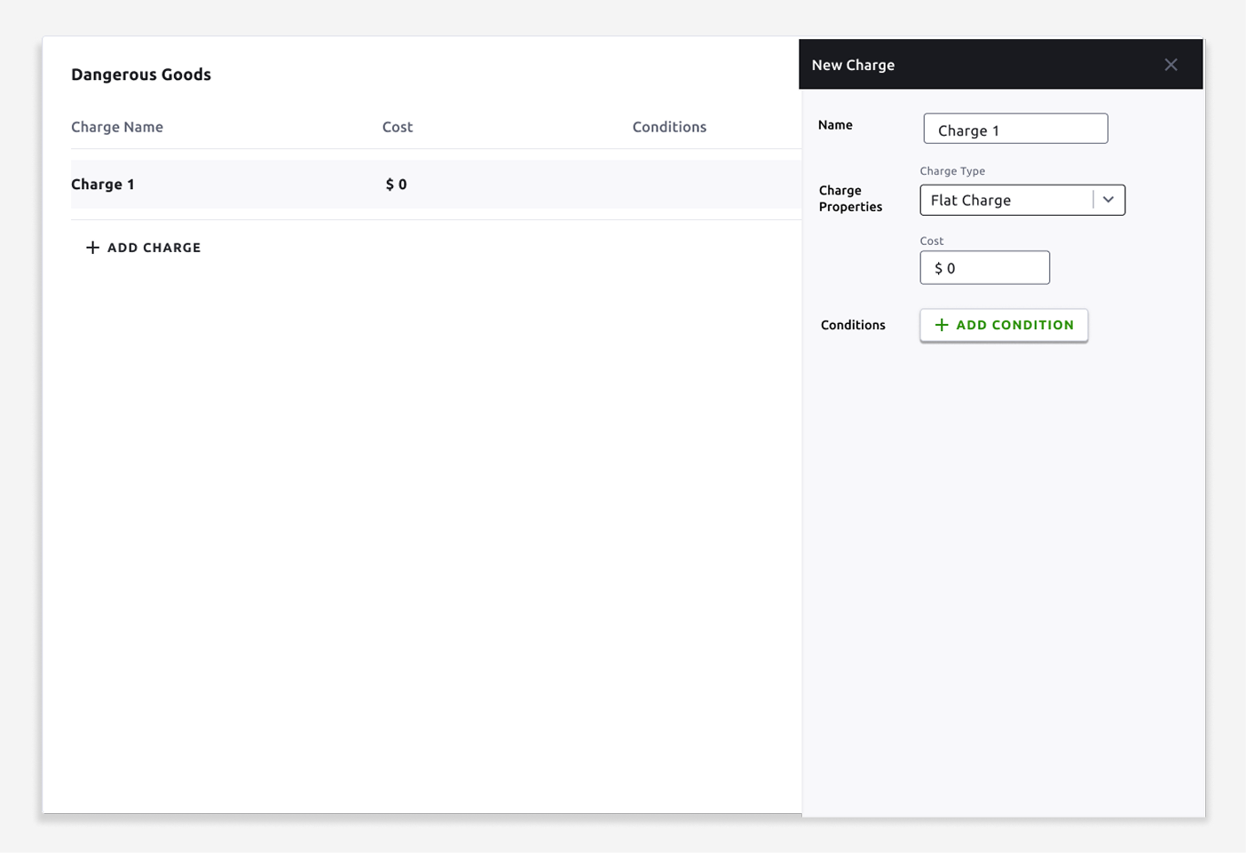 Reiteration of the customizable charge UI